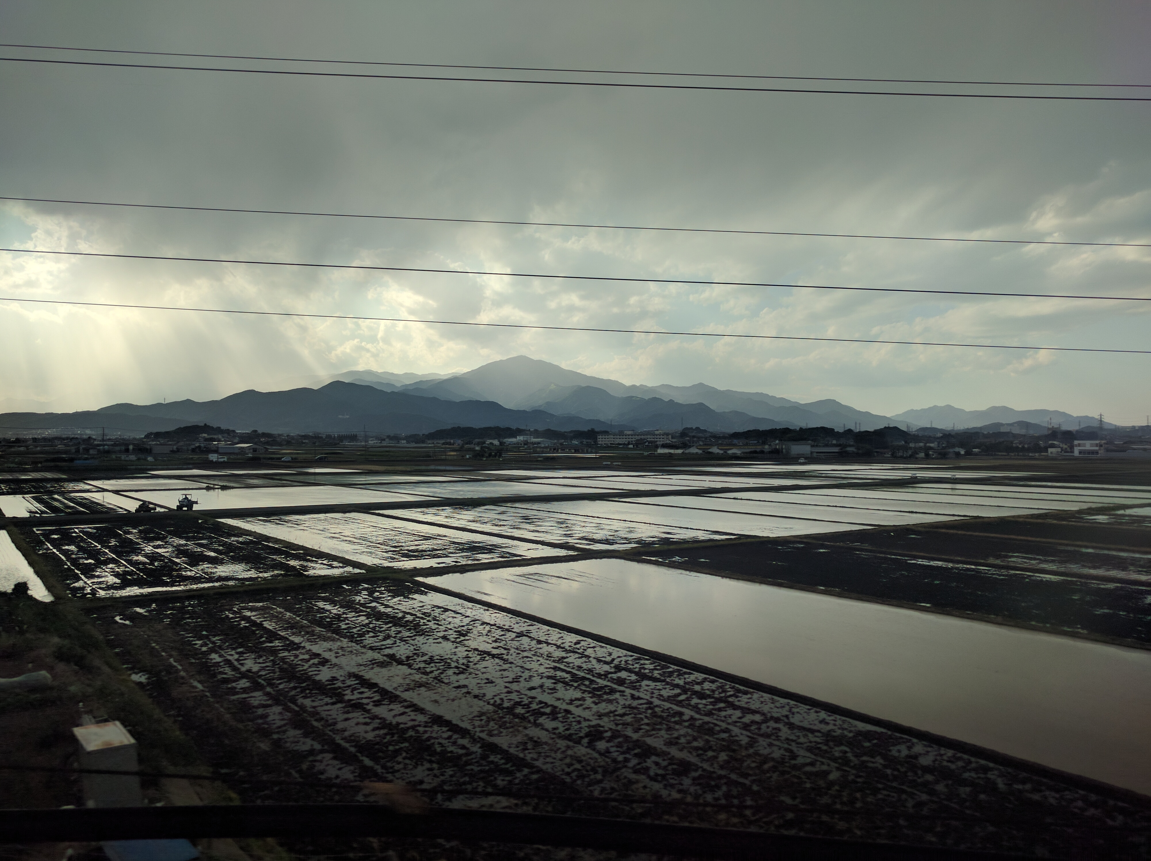 Fuji Countryside from Shinkansen