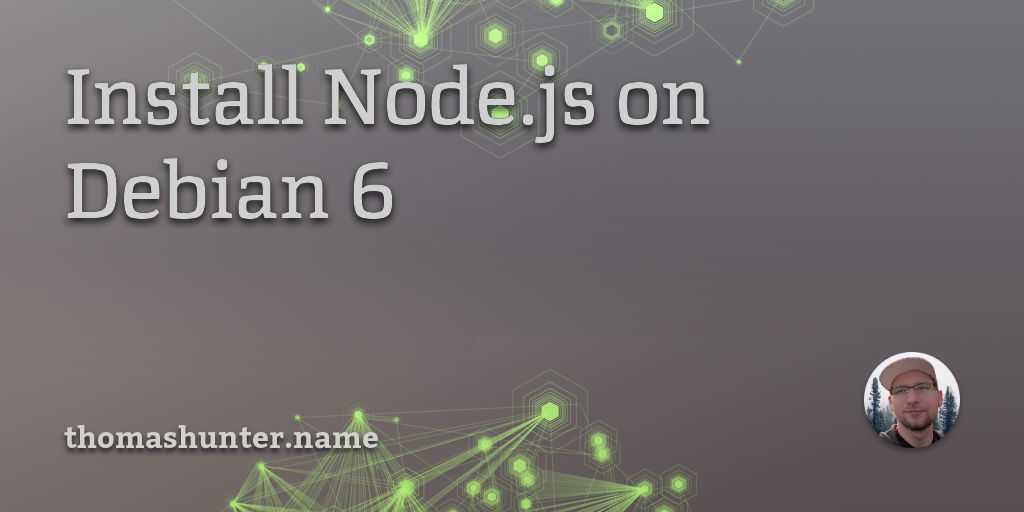 install node on debian