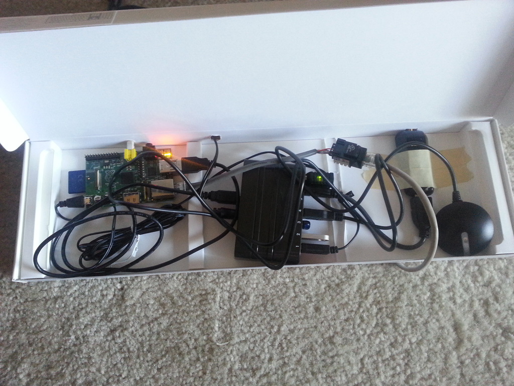 Raspberry Pi with a lot of Hardware