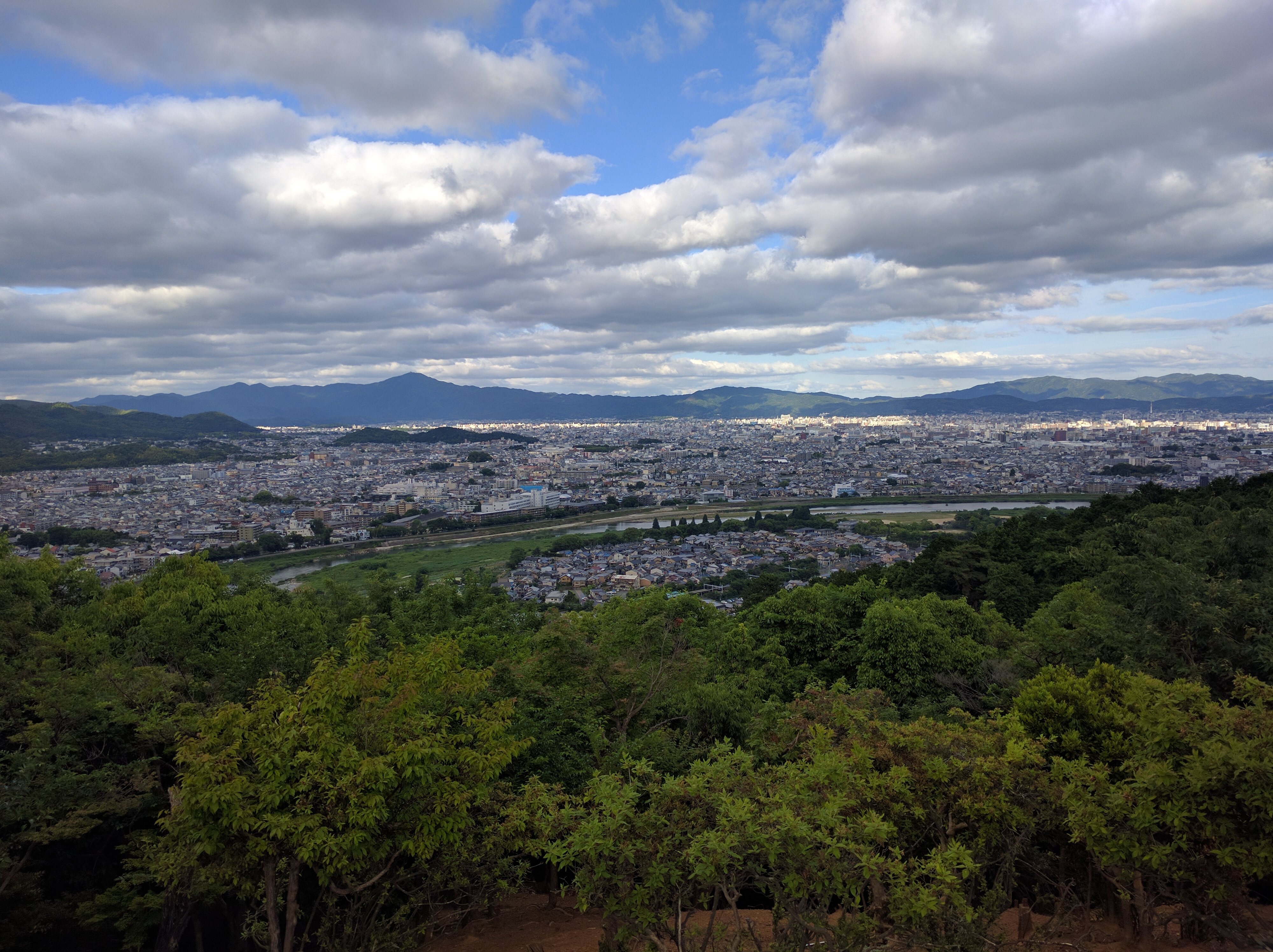 View of Kyoto from Arashiyama
